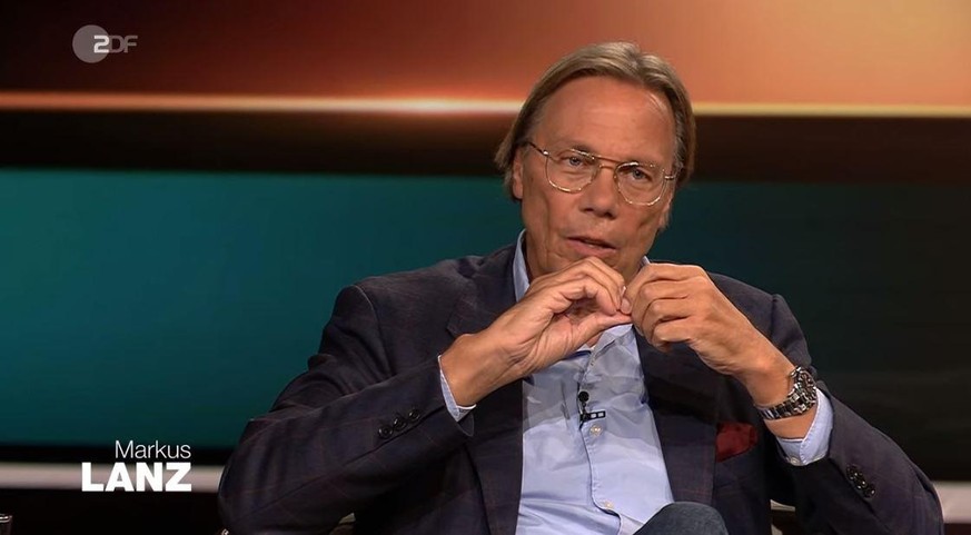 Soziologe Harald Welzer bei "Markus Lanz".