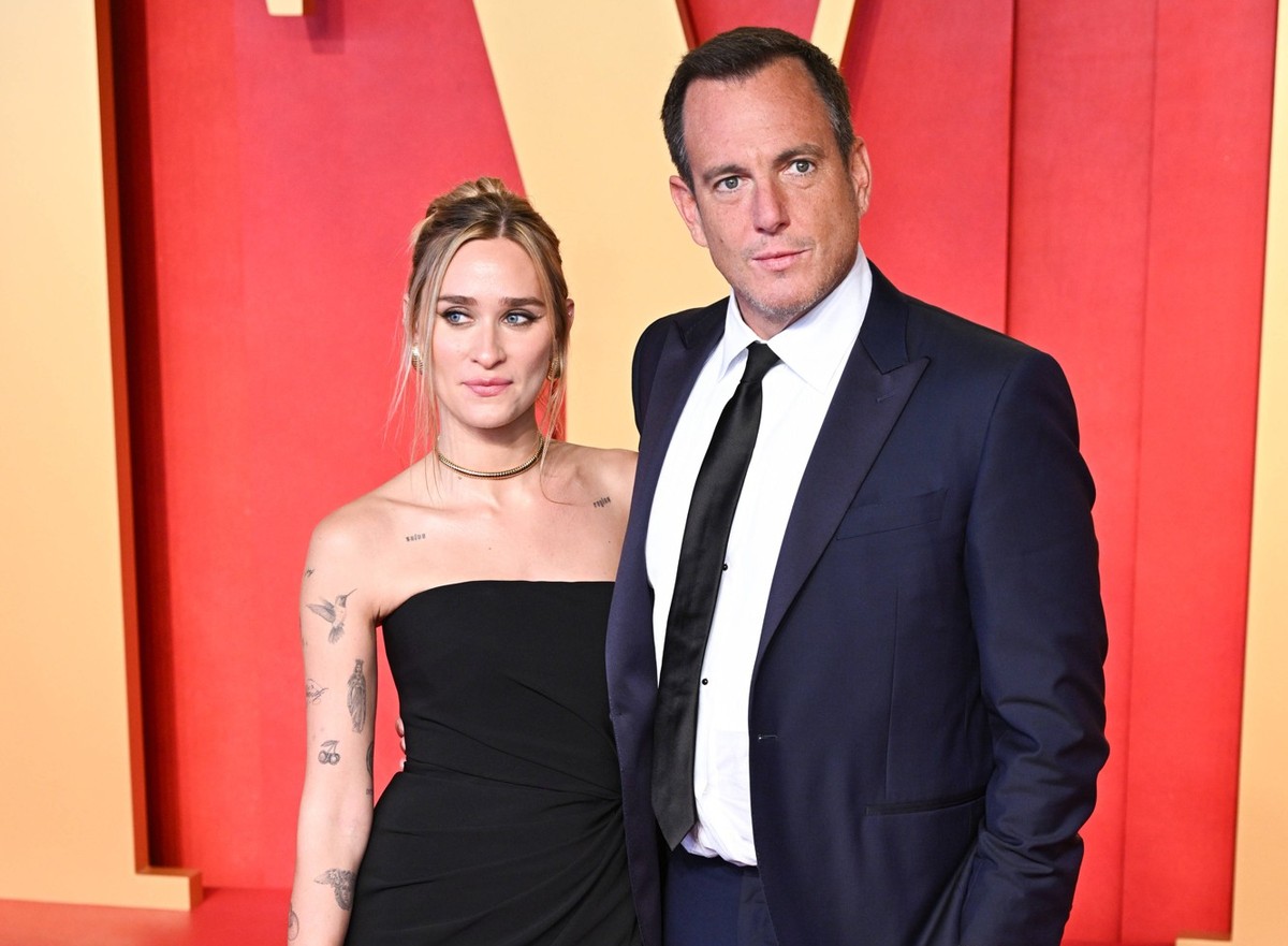 Vanity Fair Oscar Party - Los Angeles Alessandra Brawn and Will Arnett arriving at the Vanity Fair Oscar Party, Wallis Annenberg Center for the Performing Arts. Credit: Doug Peters/EMPICS PUBLICATIONx ...