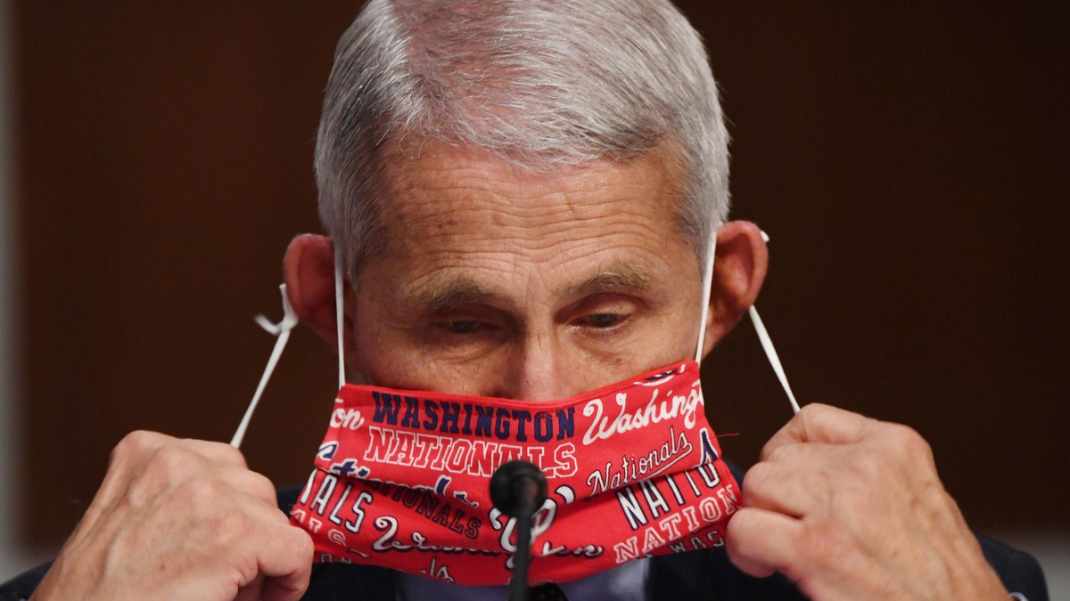 30.06.2020, USA, Washington: Anthony Fauci, Direktor des Nationalen Instituts f
