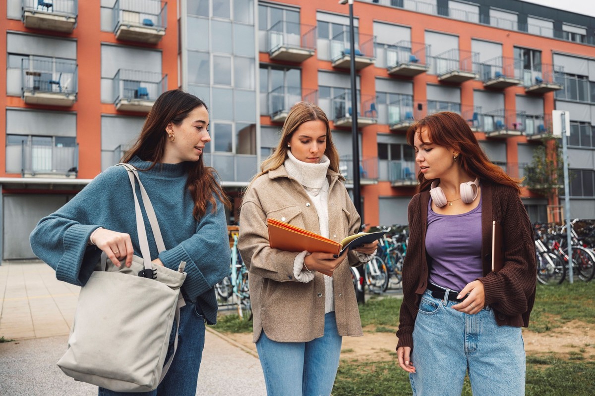Studentinnen studenten Wohnung WG