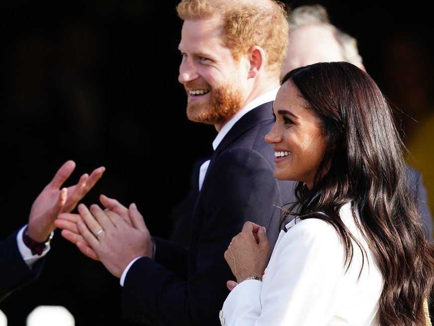 Invictus Games Reception - The Hague. The Duke and Duchess of Sussex attending a reception, hosted by the City of The Hague and the Dutch Ministry of Defence, celebrating the forthcoming Invictus Game ...