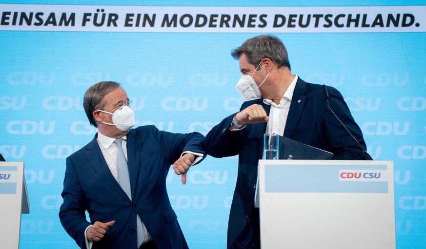 21.06.2021, Berlin: Armin Laschet, CDU-Kanzlerkandidat, CDU-Bundesvorsitzender und Ministerpr