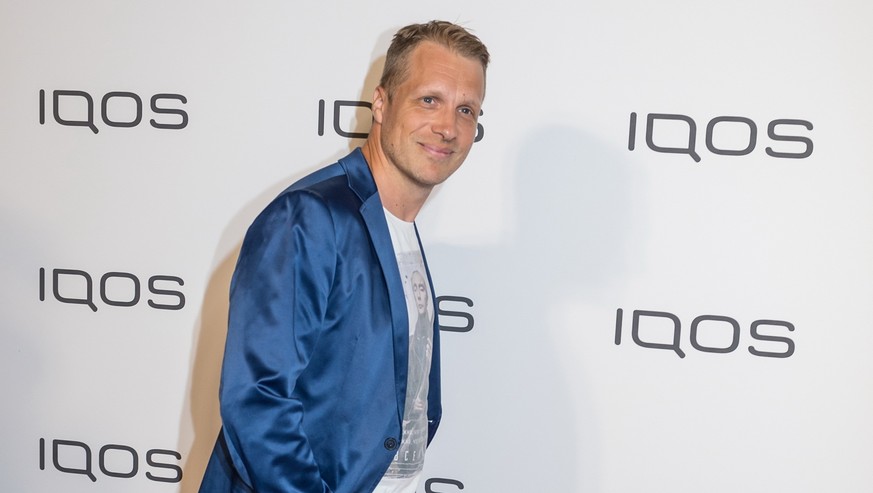 Oliver Pocher bei der Eroeffnung des Iqos Store Frankfurt am Main, Zeil 123, am 23.10.2019 Sonderkonditionen: Preisabsprache bei Titelverwendung erforderlich | Verwendung weltweit