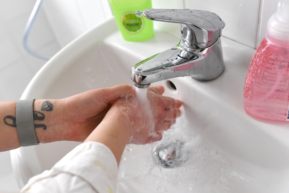 Themenbild Haendewaschen,Handhygiene. Seife,Handseife,Haende waschen,