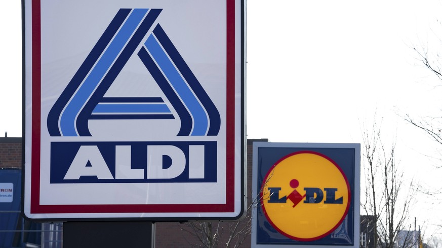 Aldi Lidl Discounter Logo Logos Schriftzug Schriftz