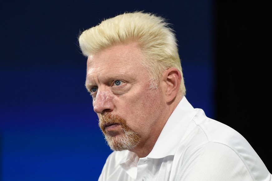 ATP, Tennis Herren CUP BRISBANE DAY 3, Team Germany captain Boris Becker looks on during day 3 of the ATP Cup tennis tournament at Pat Rafter Arena in Brisbane, Sunday, January 5, 2020. ACHTUNG: NUR R ...