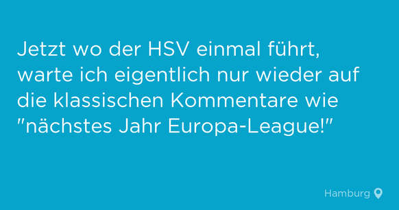 Hamburger SV Sprüche zum Triumph in der Zweiten Liga