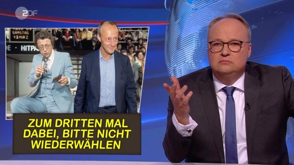 "Der Fritze macht's!" Oliver Welke ist überzeugt, dass sich Friedrich Merz im dritten Anlauf den CDU-Vorsitz krallt.