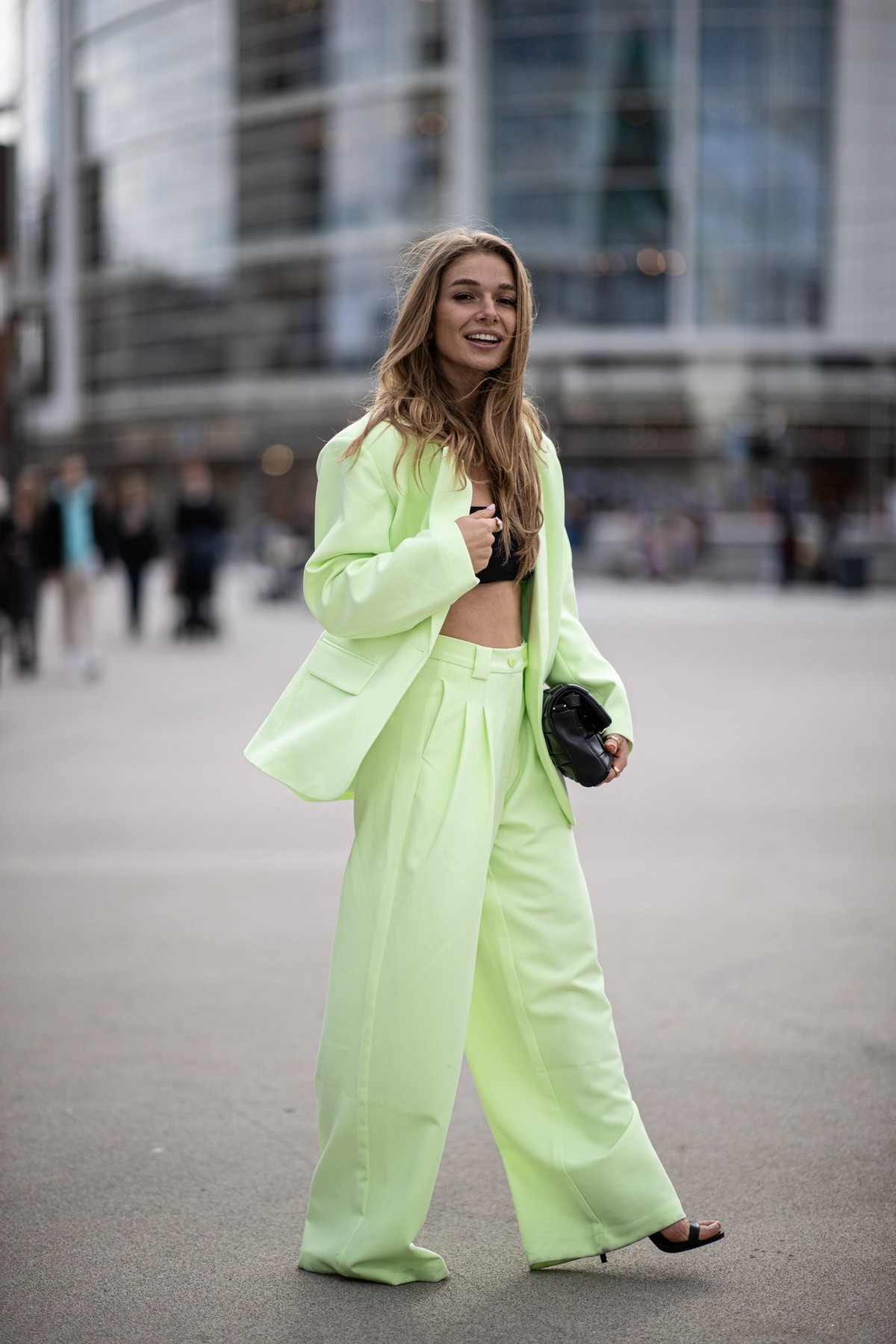 12.03.2022. D�sseldorf. Moderatorin Eleonore Lola Naomi Weippert als Special Guest am Rande der Special Days eines gro�en Modehauses. D�sseldorf City Nordrhein-Westfalen Deutschland *** 12 03 2022 Dus ...