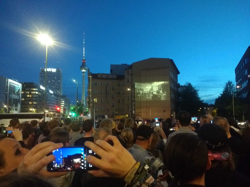 Kino-Atmosphäre in Berlin am Donnerstagabend.