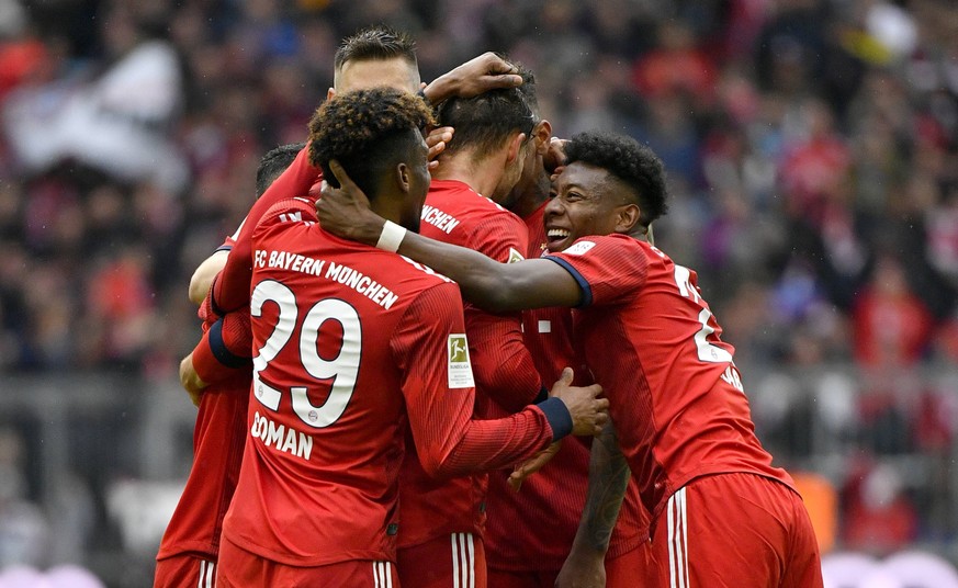 Sichert sich der FC Bayern am Wochenende den Titel oder wird es noch mal spannend?