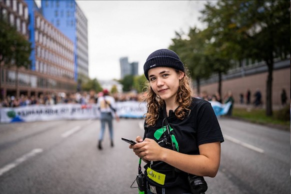 Annika Rittmann ist Fridays-for-Future-Aktivistin und bundesweite Sprecherin der Bewegung.