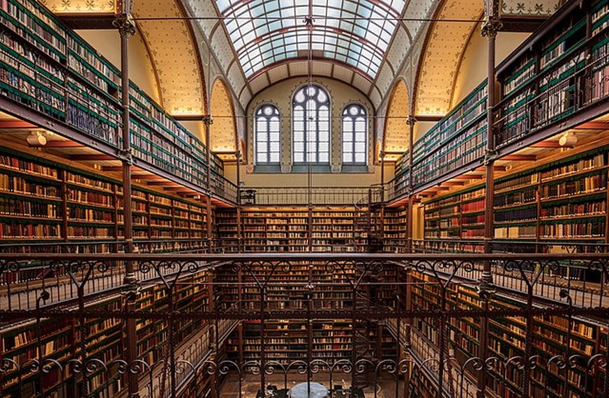 The Rijksmuseum Library, Amsterdam, Netherlands
